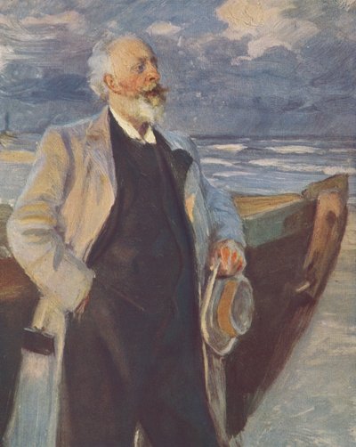 Holger Drachman by Peder Severin Krøyer
